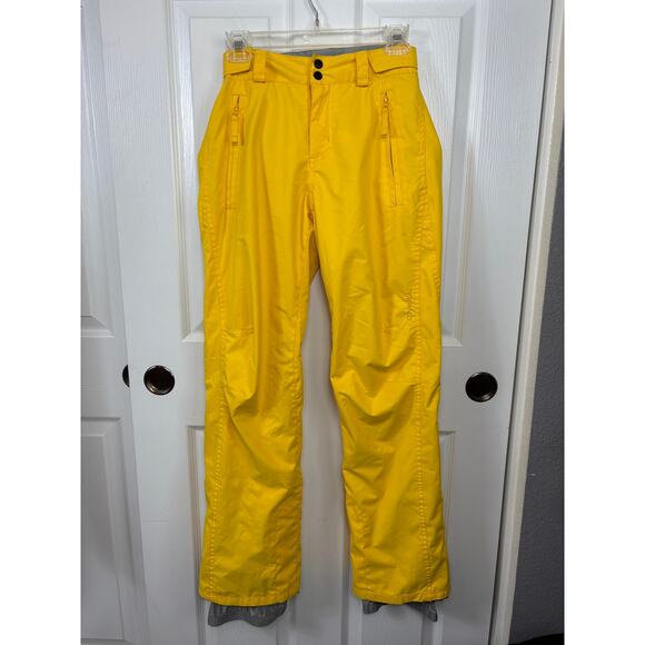 O'Neill Escape Series 8000mm Waterproof Rating Yellow Ski Snowboarding Pants S - Picture 1 of 7